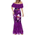 Samoa Rugby Mermaid Dress Manu Samoa Ula Fala Dabbing Ball Polynesian Purple Version LT14 - Polynesian Pride