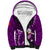 Samoa Rugby Sherpa Hoodie Manu Samoa Ula Fala Dabbing Ball Polynesian Purple Version LT14 Unisex Purple - Polynesian Pride