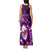 Samoa Rugby Tank Maxi Dress Manu Samoa Ula Fala Dabbing Ball Polynesian Purple Version LT14 - Polynesian Pride