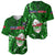 Samoa Rugby Baseball Jersey Manu Samoa Ula Fala Dabbing Ball Polynesian Green Version LT14 - Polynesian Pride