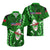 Samoa Rugby Hawaiian Shirt Manu Samoa Ula Fala Dabbing Ball Polynesian Green Version LT14 - Polynesian Pride