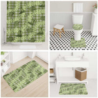 Lime Palaka Hawaii Cowboy Bathroom Set Puakenikeni Lei Paniolo Papale Seamless Vibes LT14 - Polynesian Pride
