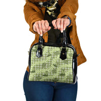 Lime Palaka Hawaii Cowboy Shoulder Handbag Puakenikeni Lei Paniolo Papale Seamless Vibes LT14 One Size Lime - Polynesian Pride