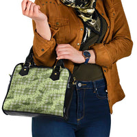 Lime Palaka Hawaii Cowboy Shoulder Handbag Puakenikeni Lei Paniolo Papale Seamless Vibes LT14 - Polynesian Pride