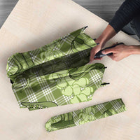 Lime Palaka Hawaii Cowboy Umbrella Puakenikeni Lei Paniolo Papale Seamless Vibes LT14 - Polynesian Pride