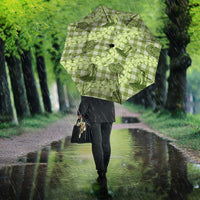 Lime Palaka Hawaii Cowboy Umbrella Puakenikeni Lei Paniolo Papale Seamless Vibes LT14 - Polynesian Pride