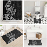New Zealand Hammerhead Shark Bathroom Set Maori Haehae Mangopare Black LT14 - Polynesian Pride