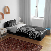 New Zealand Hammerhead Shark Bedding Set Maori Haehae Mangopare Black LT14 - Polynesian Pride