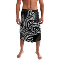 New Zealand Hammerhead Shark Lavalava Maori Haehae Mangopare Black LT14 Black - Polynesian Pride