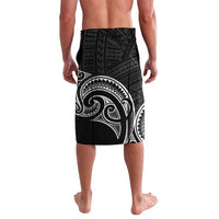 New Zealand Hammerhead Shark Lavalava Maori Haehae Mangopare Black LT14 - Polynesian Pride