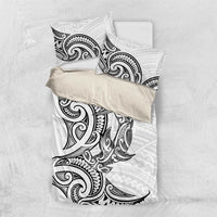 New Zealand Hammerhead Shark Bedding Set Maori Haehae Mangopare White LT14 US Twin 172cm x 218cm White - Polynesian Pride