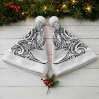New Zealand Hammerhead Shark Christmas Santa Hat Maori Haehae Mangopare White LT14 - Polynesian Pride