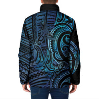 New Zealand Hammerhead Shark Padded Jacket Maori Haehae Mangopare Galaxy LT14 - Polynesian Pride