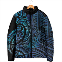 New Zealand Hammerhead Shark Padded Jacket Maori Haehae Mangopare Galaxy LT14 - Polynesian Pride