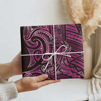 New Zealand Hammerhead Shark Wrapping Paper Maori Haehae Mangopare Pink LT14 - Polynesian Pride