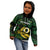 Personalised Solomon Islands Western Province Day Kid Hoodie Sea Turtle Mix Polynesian Hibiscus Pattern LT14 - Polynesian Pride