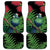 New Zealand Tui Bird Christmas Car Mats Maori Fern Mix Pohotukawa