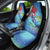 New Zealand Takahe Christmas Car Seat Cover Maori Fern Mix Pohotukawa