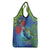 New Zealand Takahe Christmas Grocery Bag Maori Fern Mix Pohotukawa