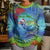 New Zealand Takahe Christmas Kid Ugly Christmas Sweater Maori Fern Mix Pohotukawa