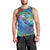 New Zealand Takahe Christmas Men Tank Top Maori Fern Mix Pohotukawa