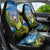 Personalised Jumping Kakapo Christmas Car Seat Cover New Zealand Fern - Starry Night Style