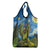 Personalised Jumping Kakapo Christmas Grocery Bag New Zealand Fern - Starry Night Style