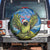 Personalised Jumping Kakapo Christmas Spare Tire Cover New Zealand Fern - Starry Night Style