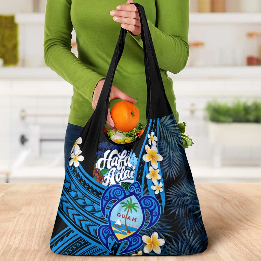 Hafa Adai Guam Grocery Bag Guahan Sea Turtle Tropical Style LT14 - Polynesian Pride