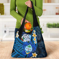 Hafa Adai Guam Grocery Bag Guahan Sea Turtle Tropical Style LT14 - Polynesian Pride