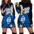 Hafa Adai Guam Hoodie Dress Guahan Sea Turtle Tropical Style LT14 - Polynesian Pride