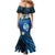 Hafa Adai Guam Mermaid Dress Guahan Sea Turtle Tropical Style LT14 - Polynesian Pride