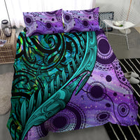 New Zealand Paua Shell With Australia Opal Unique Combine Bedding Set LT14 - Polynesian Pride