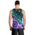 New Zealand Paua Shell With Australia Opal Unique Combine Men Tank Top LT14 - Polynesian Pride