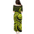 Lime Green New Zealand Mangopare Family Matching Puletasi and Hawaiian Shirt Aotearoa Maori Koru Style LT14 - Polynesian Pride