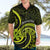 Lime Green New Zealand Mangopare Hawaiian Shirt Aotearoa Maori Koru Style LT14 - Polynesian Pride