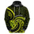 Lime Green New Zealand Mangopare Hoodie Aotearoa Maori Koru Style LT14 - Polynesian Pride