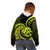 Lime Green New Zealand Mangopare Kid Hoodie Aotearoa Maori Koru Style LT14 - Polynesian Pride