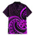 Purple Aotearoa Mangopare Family Matching Mermaid Dress and Hawaiian Shirt NZ Maori Koru Style LT14 - Polynesian Pride