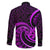 Purple Aotearoa Mangopare Family Matching Puletasi and Hawaiian Shirt NZ Maori Koru Style LT14 - Polynesian Pride