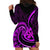 Purple Aotearoa Mangopare Hoodie Dress NZ Maori Koru Style LT14 - Polynesian Pride