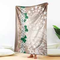 Cook Islands Tiare Maori With Conch Shell Blanket 2025 Pasifika Polynesian Tattoo LT14 - Polynesian Pride