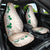 Cook Islands Tiare Maori With Conch Shell Car Seat Cover 2025 Pasifika Polynesian Tattoo