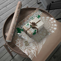 Cook Islands Tiare Maori With Conch Shell Wrapping Paper 2025 Pasifika Polynesian Tattoo LT14 - Polynesian Pride
