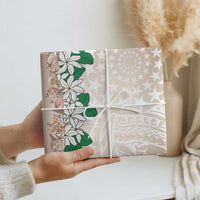 Cook Islands Tiare Maori With Conch Shell Wrapping Paper 2025 Pasifika Polynesian Tattoo LT14 - Polynesian Pride