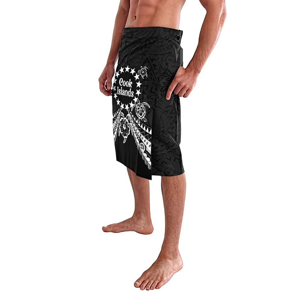 Kia Orana Cook Islands Lavalava 2025 Pasifika Polynesian Turtle Black Color LT14 - Polynesian Pride