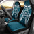 Kia Orana Cook Islands Car Seat Cover Polynesian Turtle Crowberry Blue Color