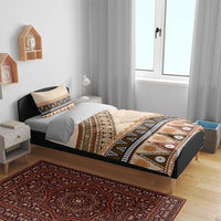 Bula Fiji Bedding Set 2025 Pasifika Traditional Fijian Masi LT14 - Polynesian Pride