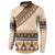 Bula Fiji Button Sweatshirt 2025 Pasifika Traditional Fijian Masi