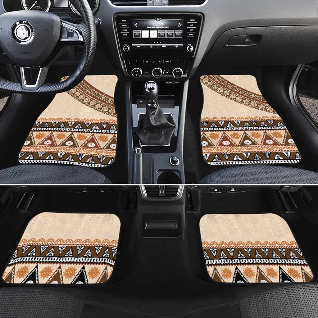 Bula Fiji Car Mats 2025 Pasifika Traditional Fijian Masi